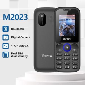 MKTEL M2023 1.77" Dual SIM Button Phone -FM Radio Camera Bluetooth Big Keypad