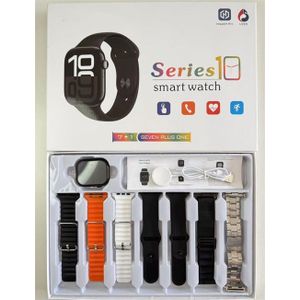 Smart Watch 7 In1 Bluetooth Call Wireless Charging Heart Rate Straps