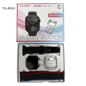 TiLECC Smart Watch 2-in-1 Air31 Transparent Wireless Earphones