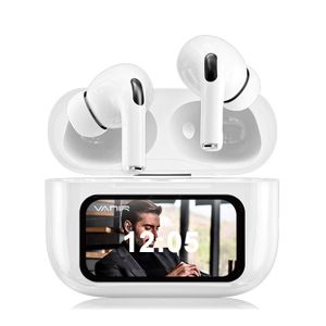 VANIR Wireless Earbuds, Bluetooth 5.4 Headsets with Touch Screen, ANC/ENC Noise Cancelling Headphones with 36H Playtime, Bass Stereo Sound