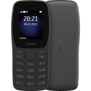 Nokia 105_African Edition 1.77" 4MB/4MB 800 MAh Dual Sim - Charcoal