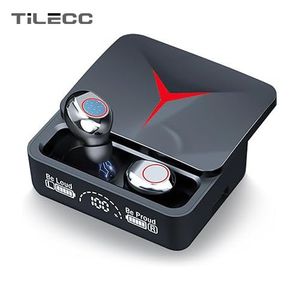 TiLECC Wireless Earphones Bluetooth 5.3 Slide Cover Long Life