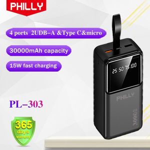 Philly 30000mAh  Power Banks  Portable Super Fast Charger