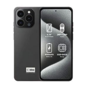 C Idea C10 6.79 inch phone, 3GB Ram 64GB Rom storage dual camera with fingerprint 4G Cell Sim card