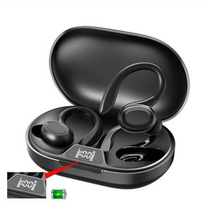 Huameisi Premium Over-Ear with Earhooks Wireless Bluetooth Headsets Earpods Stereo Earbuds hifi