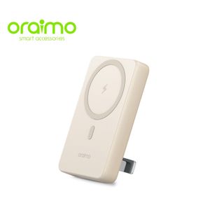 Oraimo MagPower 15 Power Bank 10000mAh Wireless Strong Magnetic Attachment - Gold