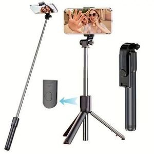 Phone Tripod Stand Selfie Sticks Multifunctional Wireless