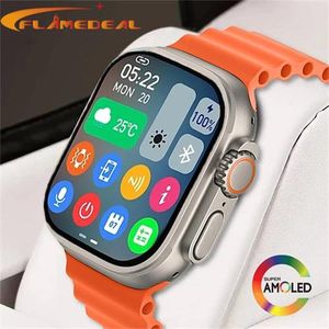 FLAMEDEAL Series10 S10Ultra 2.2" Bluetooth Call Full Touchscreen Smartwatch- For Android and iOS