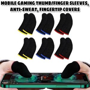 12pcs Mobile Gaming Thumb Sleeve Sets, Wasp Feelers(6 Pair)