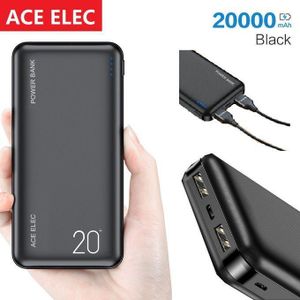 Ace Elec  20000 MAh Ultra Slim Portable Power Bank