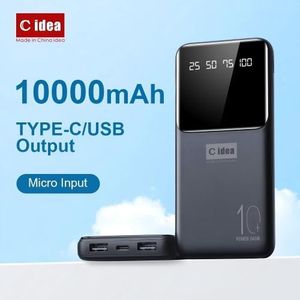 C Idea 10000mAh Dual USB One Type-c Output Pøwerbank