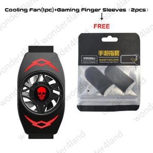 Phone Cooler With Game Finger Sleeves