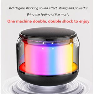 Bluetooth Mini Speaker With  RGB Light Show