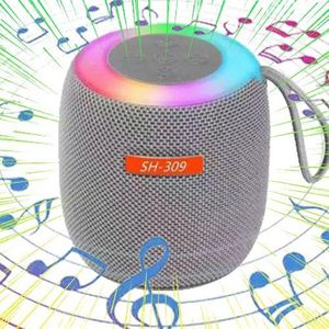 Bluetooth Mini Speaker Dazzle Colorful Lights Loud Speaker