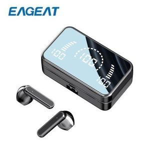 EAGEAT S20 Wireless Bluetooth Earphone Touch LED Stereo Audi