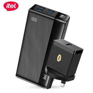 itel 27000mAh 22.5W Fast Charging Powerbank + Free 18W Charger