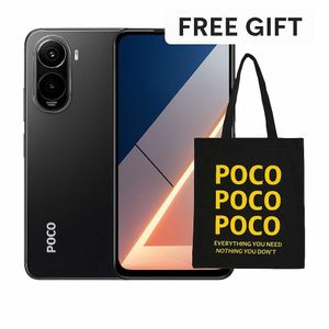 Poco M7 , 6.9" 6GB RAM / 128GB ROM - Black +free gift