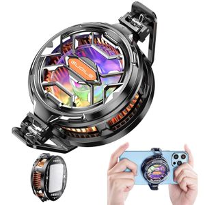 FS03 RGB Mobile Phone Game Cooler Cooling Fan Radiator 15W Strong Cooling Magnetic and Rotatable Clip