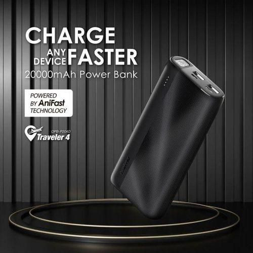 Oriamo 20000mah Fast Charge Powerbank With Powerful Led Light Traveler 4