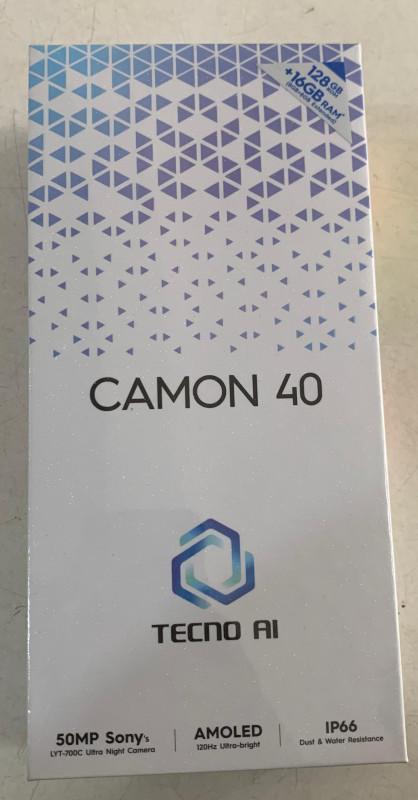 TECNO CAMON 40 (16+128GB) SMARTPHONE