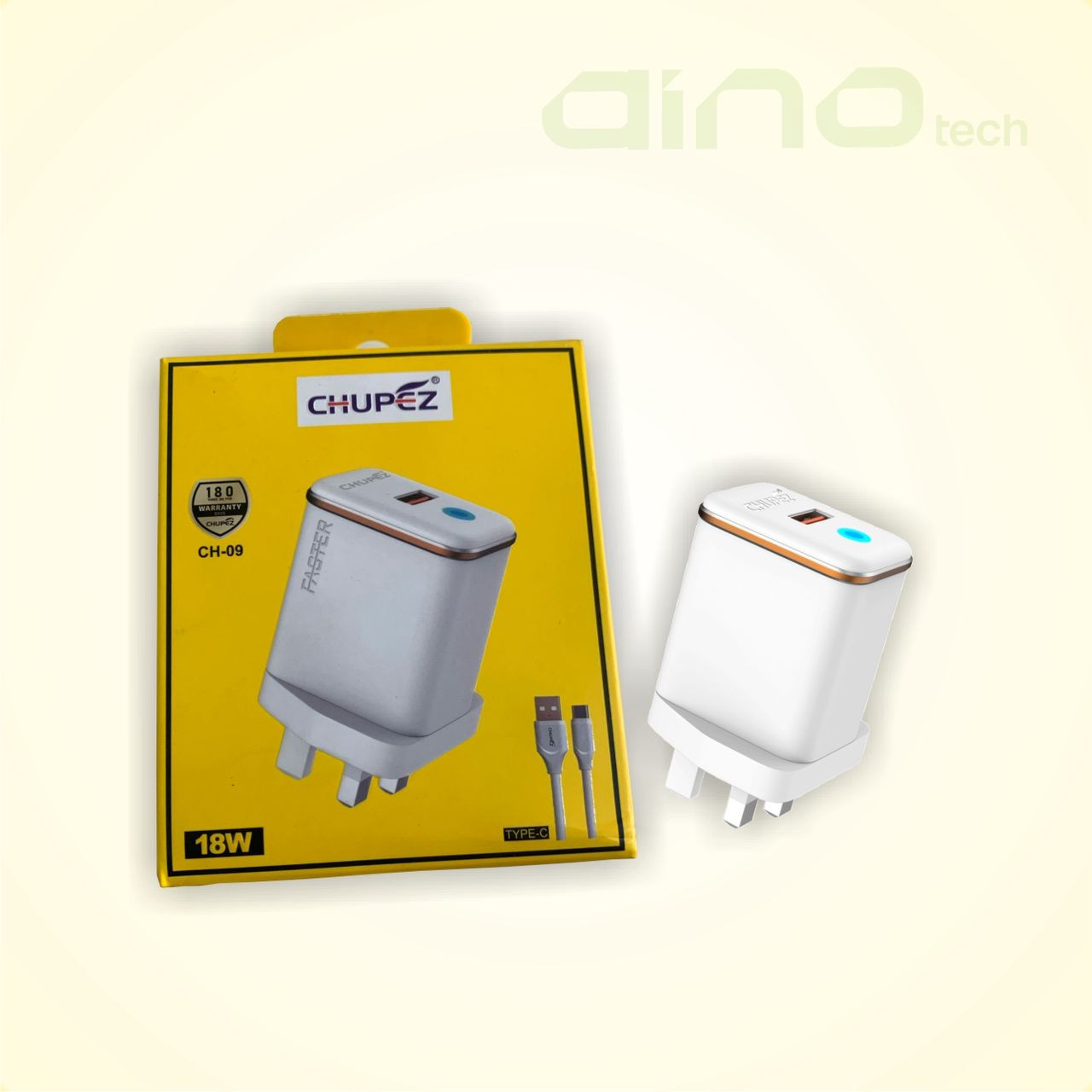CHUPEZ 18W TYPE C CHARGER