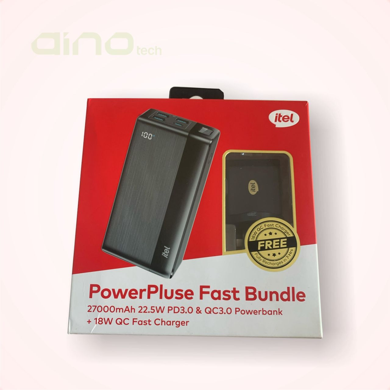 ITEL POWERPULSE FAST BUNDLE 27000mAh POWERBANK