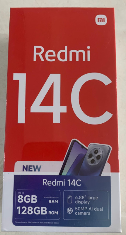 REDMI 14C (8+128) SMARTPHONE