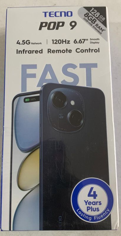 TECNO POP 9 (8+128GB) SMARTPHONE