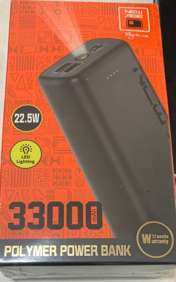 NEW AGE 33000MAH POWERBANK