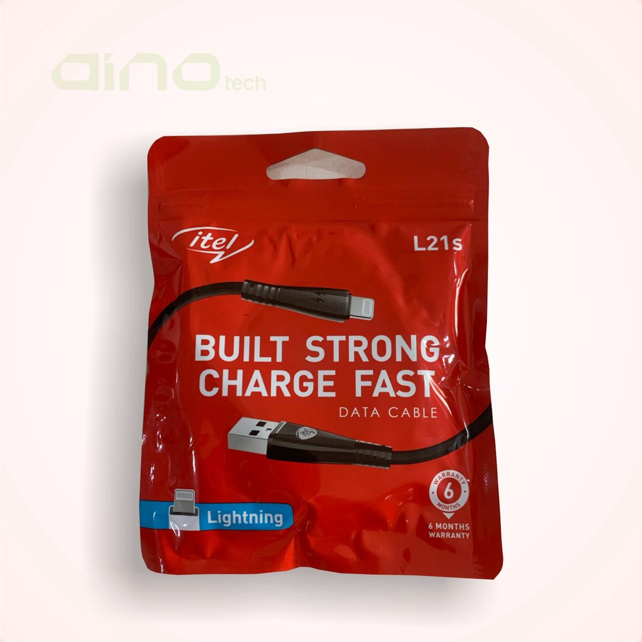 ITEL BUILT STRONG CHARGE FAST iPHONE CABLE