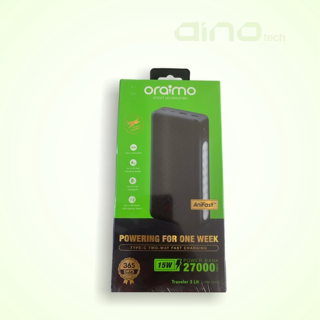ORAIMO 27000mAh TRAVELER 3 LIT POWERBANK