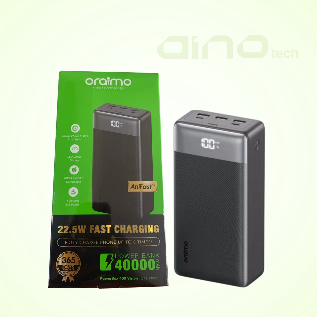 ORAIMO 40000mAh POWERBANK