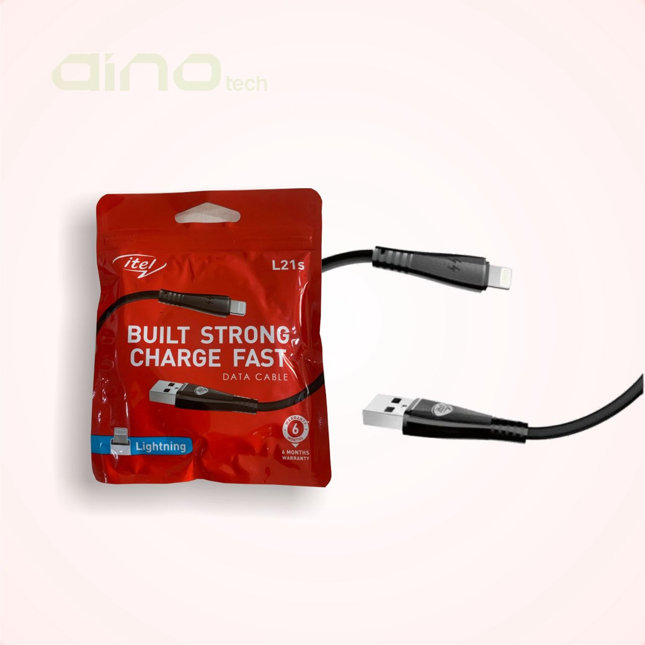 ITEL BUILT STRONG CHARGE FAST iPHONE CABLE