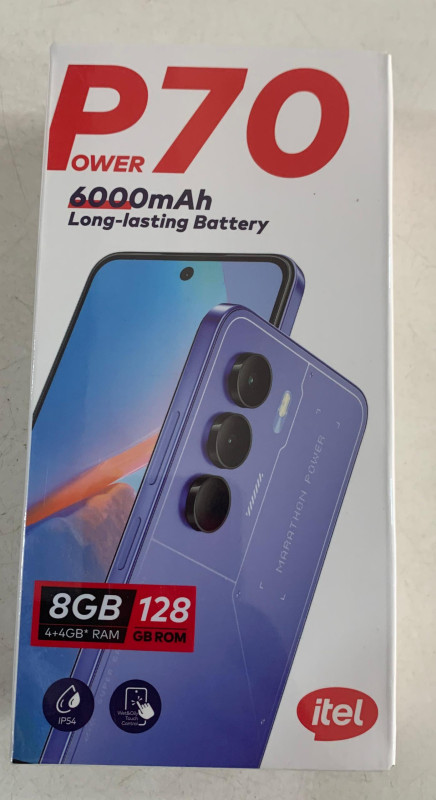 ITEL POWER 70 (8+128GB) SMARTPHONE