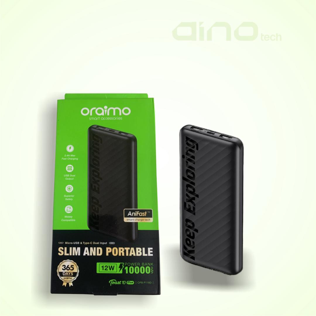 ORAIMO 12W 10000mAh POWERBANK