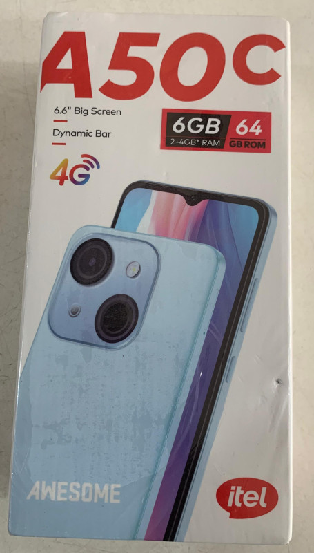 ITEL A50C (6+64GB) SMARTPHONE