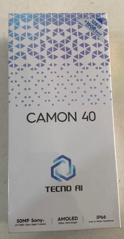 TECNO CAMON 40 (16+128GB) SMARTPHONE
