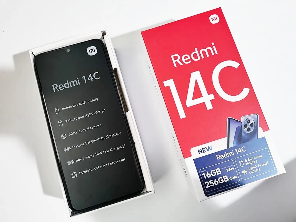 Xiaomi Redmi 14C 256 GB 8GB RAM Global 6.88" NEW