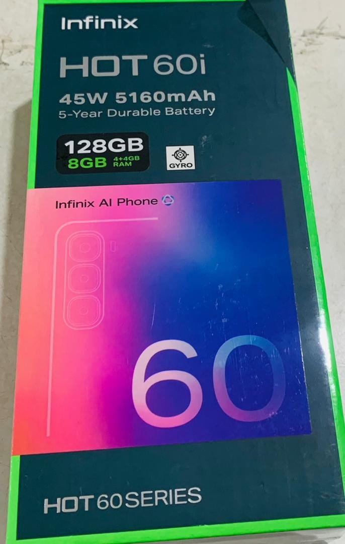 INFINIX HOT 60i (8+128GB)  SMARTPHONE