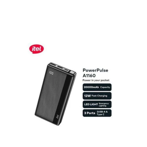 ITEL 20000mAh POWERBANK