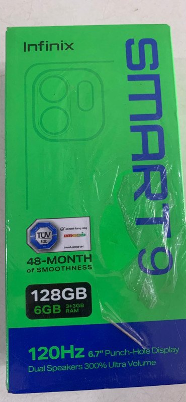 INFINIX SMART 9 (6+128GB) SMARTPHONE