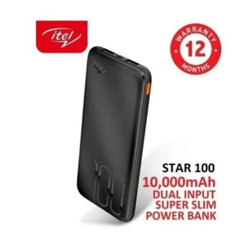 ITEL 10000mah fast charger powerbank
