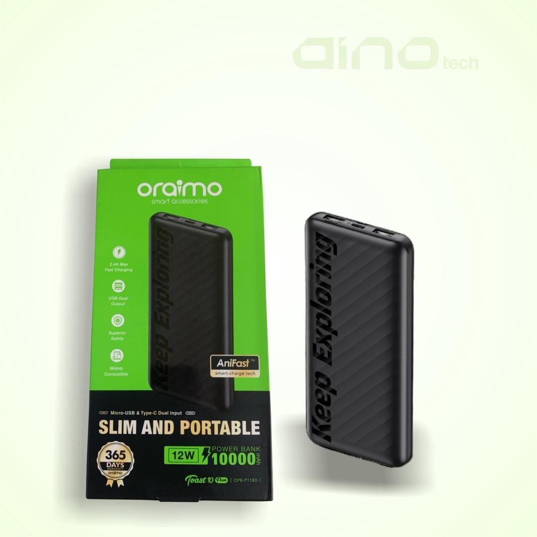 ORAIMO 12W 10000mAh POWERBANK
